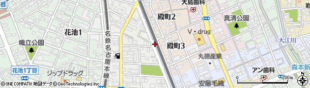 愛知県一宮市一宮（仲畑）周辺の地図