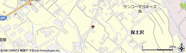 静岡県御殿場市保土沢610-2周辺の地図
