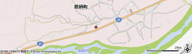 京都府綾部市鷹栖町（梅ノ木谷）周辺の地図