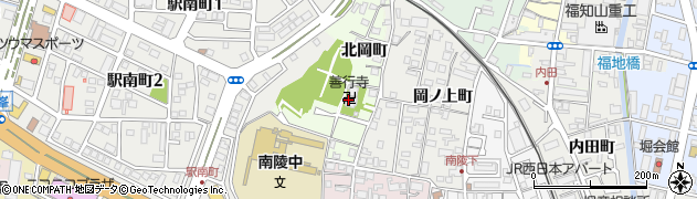 京都府福知山市北岡町周辺の地図