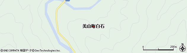 京都府南丹市美山町白石周辺の地図