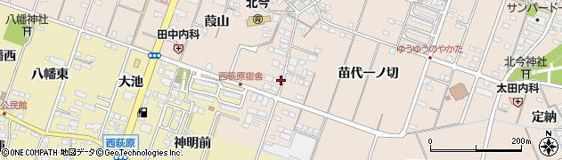 愛知県一宮市北今（十八丁三ノ切）周辺の地図