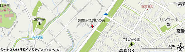 愛知県春日井市廻間町（東神多）周辺の地図