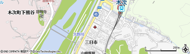 吉川理容院周辺の地図