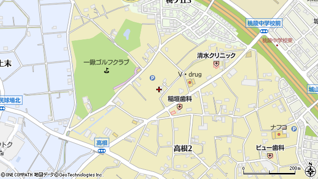 〒485-0803 愛知県小牧市高根の地図