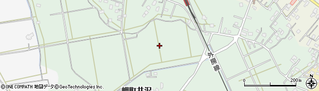 千葉県いすみ市岬町井沢周辺の地図