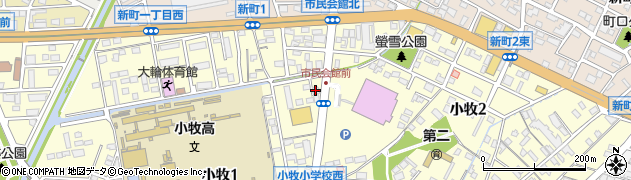 株式会社キクチメガネ　小牧店周辺の地図