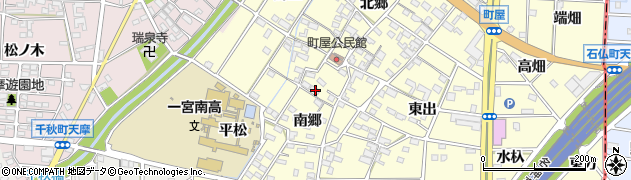 愛知県一宮市千秋町町屋南郷1230周辺の地図