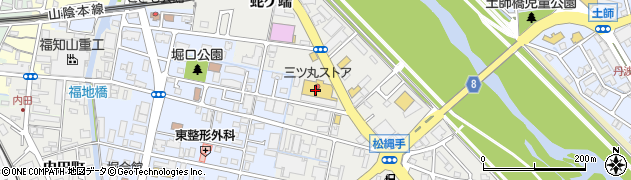 株式会社三ツ丸ストア　堀店周辺の地図
