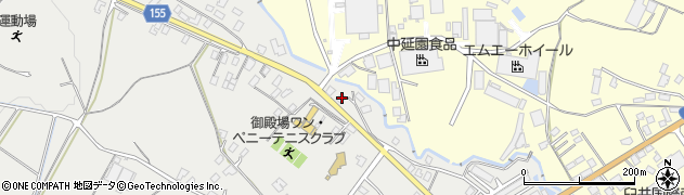 静岡県御殿場市板妻83周辺の地図