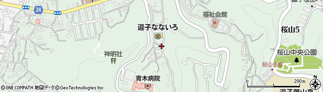 才戸児童公園周辺の地図