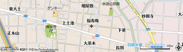 愛知県一宮市浅野福寿庵60周辺の地図