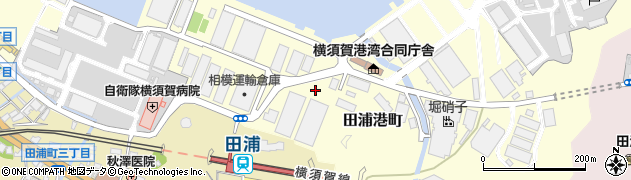 海上保安庁横須賀海上保安部警備救難課周辺の地図