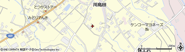 静岡県御殿場市保土沢周辺の地図