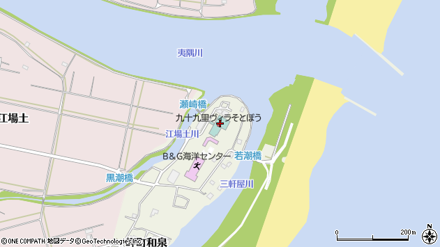 〒299-4611 千葉県いすみ市岬町和泉（４４００番以上）の地図