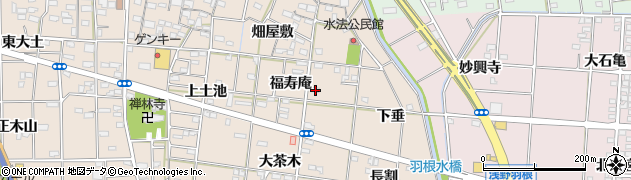 愛知県一宮市浅野福寿庵72周辺の地図