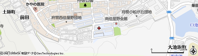 京都府福知山市南佳屋野町周辺の地図