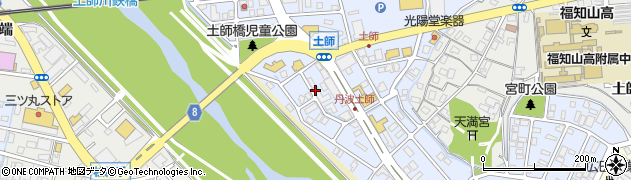 日交駅前パーキング周辺の地図