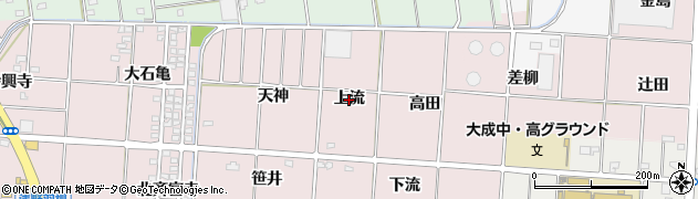 愛知県一宮市千秋町浅野羽根（上流）周辺の地図