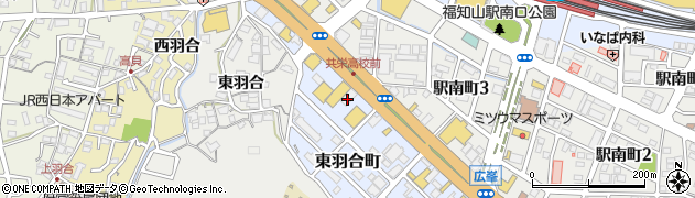 STARBUCKS COFFEE TSUTAYA福知山店周辺の地図