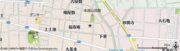 愛知県一宮市浅野福寿庵82周辺の地図