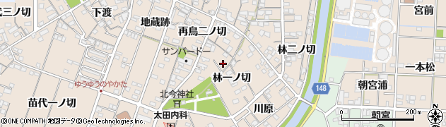 愛知県一宮市北今林一ノ切2364周辺の地図