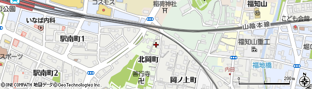 京都府福知山市北岡町458周辺の地図