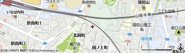 京都府福知山市岡ノ周辺の地図