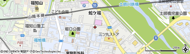 ふらんせ福知山店周辺の地図