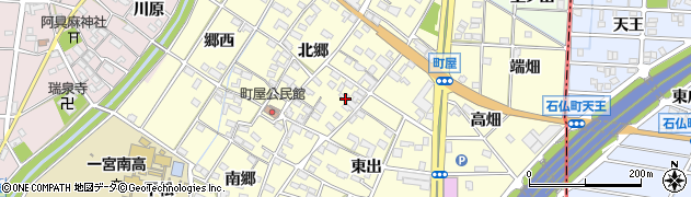 愛知県一宮市千秋町町屋北郷2049周辺の地図