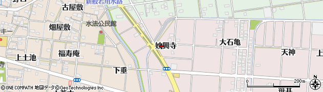 愛知県一宮市千秋町浅野羽根（藤ノ木）周辺の地図