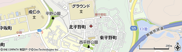 京都府福知山市北平野町31周辺の地図