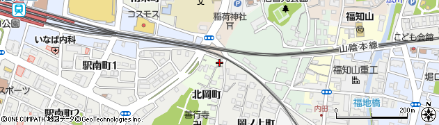 京都府福知山市北岡町153周辺の地図