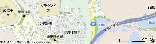 京都府福知山市東平野町周辺の地図