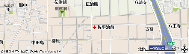 愛知県一宮市大和町苅安賀佐平治前55周辺の地図