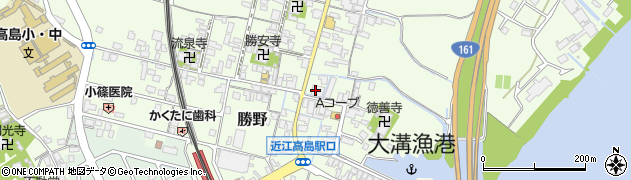 滋賀銀行高島支店 ＡＴＭ周辺の地図