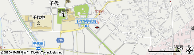 神奈川県小田原市千代655周辺の地図