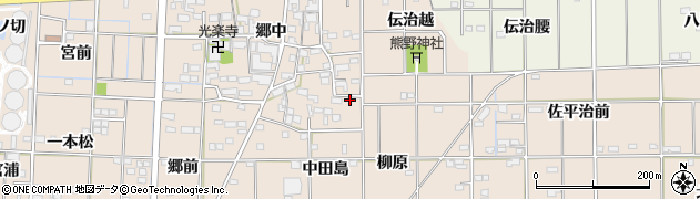 愛知県一宮市萩原町花井方柳原315周辺の地図