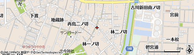 愛知県一宮市北今林一ノ切2389周辺の地図
