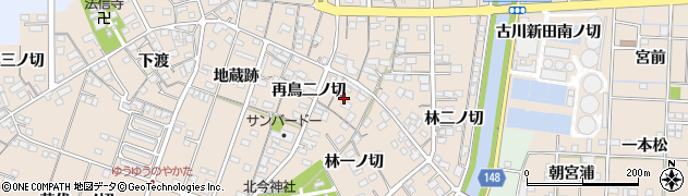 愛知県一宮市北今林一ノ切2377周辺の地図