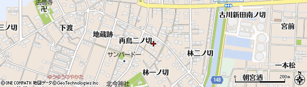 愛知県一宮市北今林一ノ切18周辺の地図