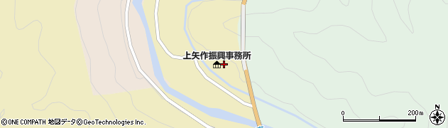 恵那市役所　上矢作振興事務所上矢作コミュニティセンター周辺の地図