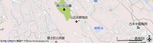 岐阜県多治見市笠原町3235周辺の地図