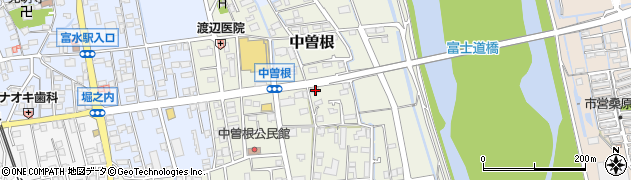 神奈川県小田原市中曽根225周辺の地図