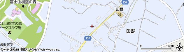 静岡県御殿場市印野1433周辺の地図