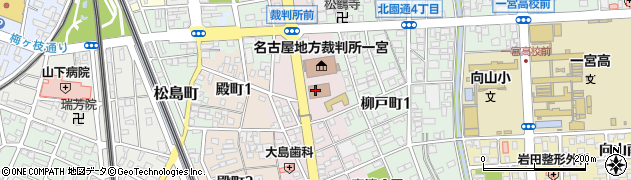 名古屋法務局一宮支局　みんなの人権１１０番周辺の地図