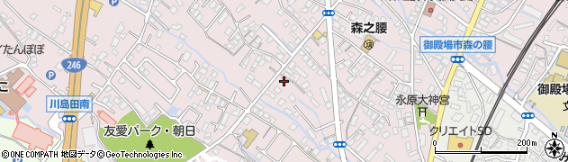 静岡県御殿場市川島田323周辺の地図