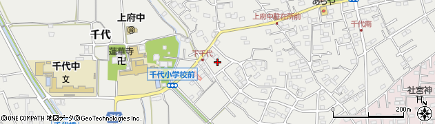 神奈川県小田原市千代1075周辺の地図