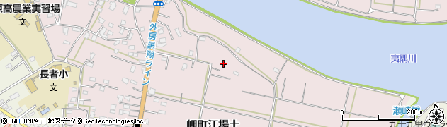 千葉県いすみ市岬町江場土周辺の地図