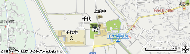 神奈川県小田原市千代819周辺の地図